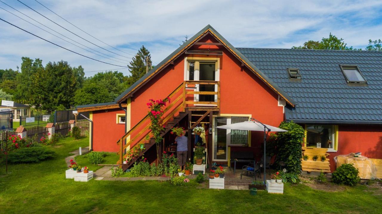 Jantar, Dom Blisko Plazy Z Sauna Exterior foto